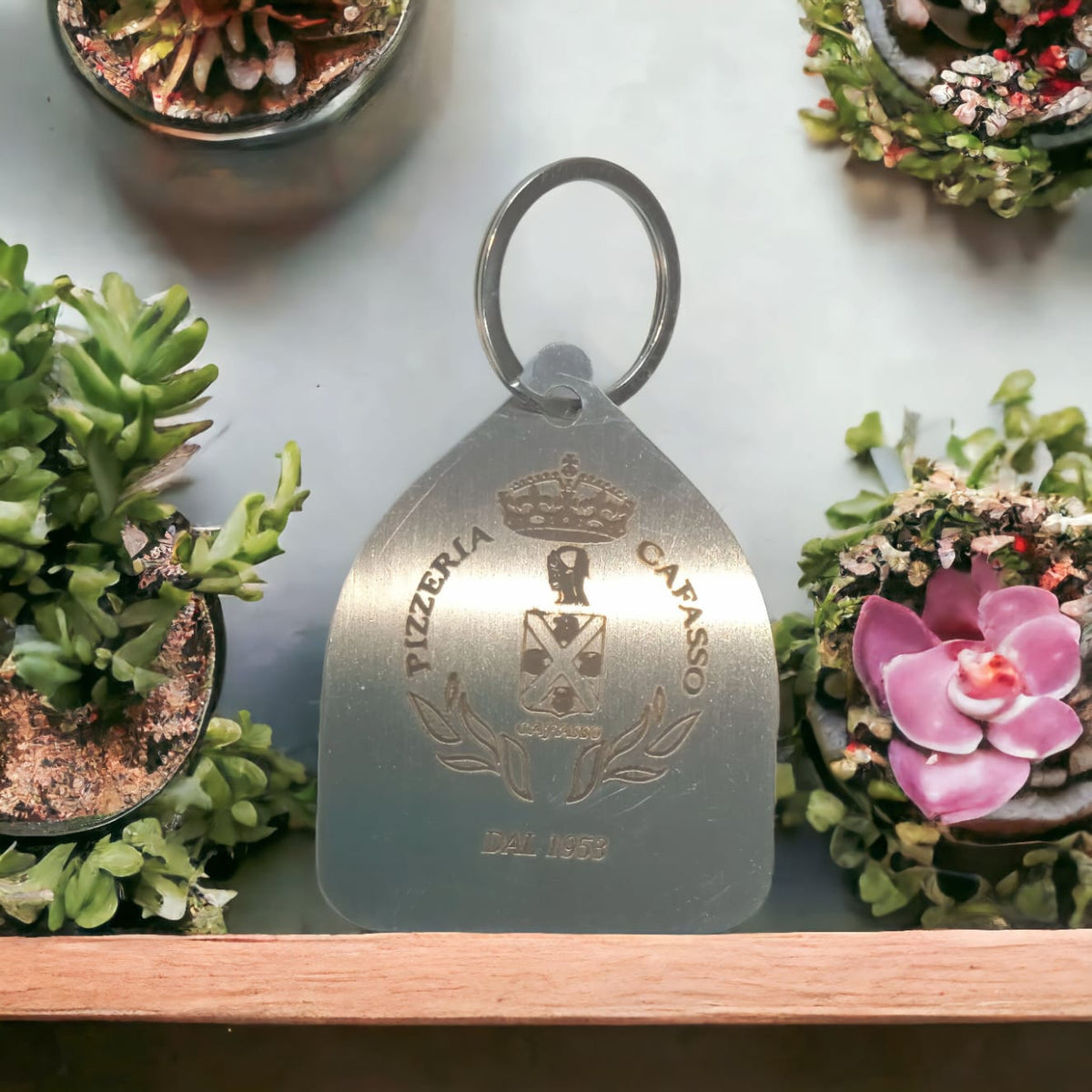 PORTACHIAVI CRISMA IN Acciaio Inox Portachiavi Per Borsa EUR 5,62 - IT - Foto 5