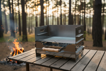 Carica l'immagine nel visualizzatore di Gallery, BARBECUE PICCOLO ACCIAIO