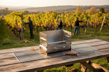 Carica l'immagine nel visualizzatore di Gallery, BARBECUE PICCOLO ACCIAIO