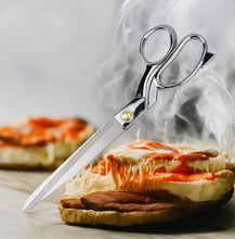 Carica l'immagine nel visualizzatore di Gallery, FORBICI PIZZA ARGENTO LUCIDO