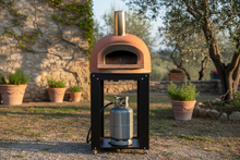 Carica l'immagine nel visualizzatore di Gallery, Forno stile terracotta sul carrello