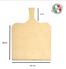 Carica l'immagine nel visualizzatore di Gallery, PALA LEGNO 30x30x0,7 cm spessore 9mm