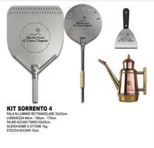 Carica l'immagine nel visualizzatore di Gallery, KIT MODELLO SORRENTO 4 PEZZI - PALA 33 CM E PALINO 22 CM - PERSONALIZZATI