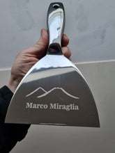 Carica l'immagine nel visualizzatore di Gallery, SPATOLA - STECCA - ACCIAIO LUCIDO ( TEMPI 7GG LAVORATIVI)