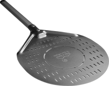 Carica l'immagine nel visualizzatore di Gallery, PALA TONDA FORATA - Alluminio 30 x 30 cm lunga 65 cm