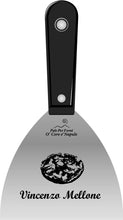Carica l'immagine nel visualizzatore di Gallery, STECCA-SPATOLA ACCIAIO INOX CON MANICO IN PLASTICA