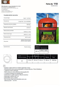 FORNI DA PIZZERIA 100 CM INTERNI