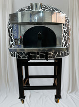 Carica l'immagine nel visualizzatore di Gallery, FORNI DA GIARDINO DA 80CM PER 2/3 PIZZE SENZA SUPPORTO SOTTO IN FERRO
