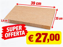 Cargar imagen en el visor de la galería, PIETRA REFRATTARIA 39cm x 35 cm
