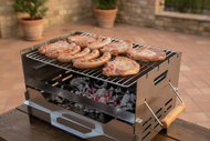 BARBECUE PICCOLO ACCIAIO