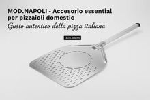 Cargar y reproducir el video en el visor de la galería, PALA MODELLO NAPOLI 30 CM - Alluminio 65 cm
