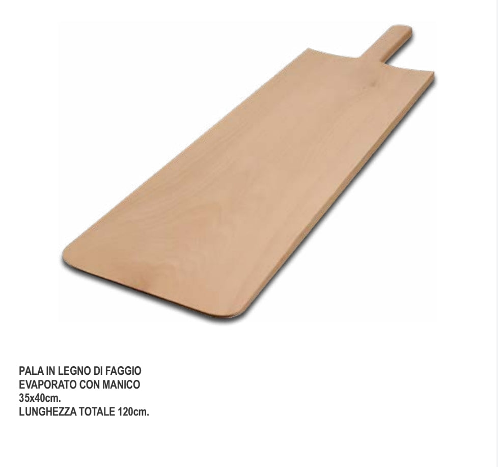 Lacor 68173 – Cucchiaio Per Insalata In Legno Di Faggio, Liscio, Dimensioni 30 X 6 Cm, Qualità 100%