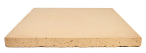 Pizza-Schäler-Set – Feuerfester Stein + 1 Aluminium-Schäler 33 x 33 + 1 Stahl-Schäler mit einer Gesamtlänge von 22 cm 65CM